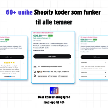 Shopify Liquid Kodebok PRO
